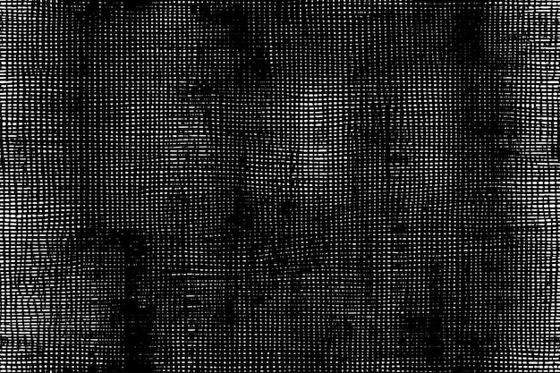 Ilustración vectorial de una textura grunge delineada en negro sobre fondo blanco