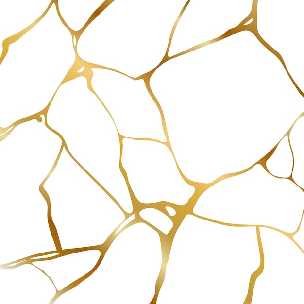 Ilustración vectorial de textura de mármol aislada sobre un fondo blanco