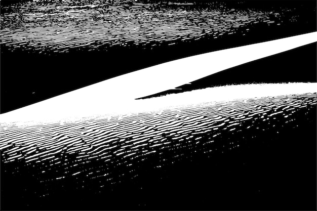 Ilustración vectorial de textura negra de las dunas de arena del desierto