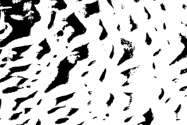 Ilustración vectorial de textura negra textura negra sobre fondo blanco