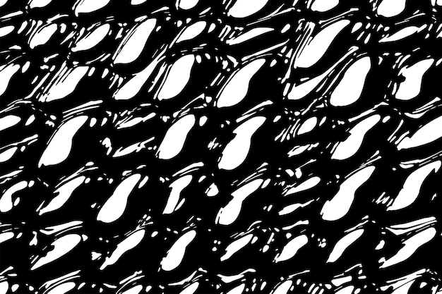 Ilustración vectorial de textura negra textura negra sobre fondo blanco