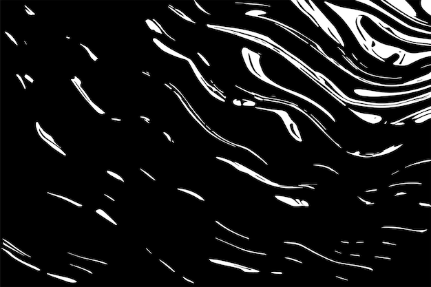 Ilustración vectorial de textura negra textura negra sobre fondo blanco