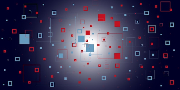 Ilustración vectorial de textura de puntos cuadrados