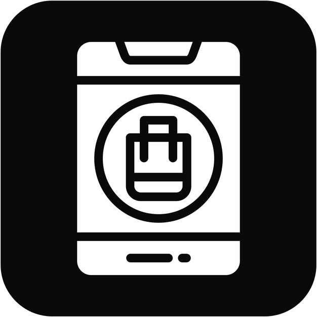 Ilustración vectorial de la tienda de electrónica