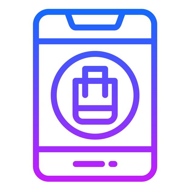 Ilustración vectorial de la tienda de electrónica