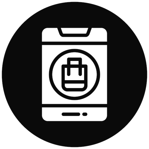 Ilustración vectorial de la tienda de electrónica
