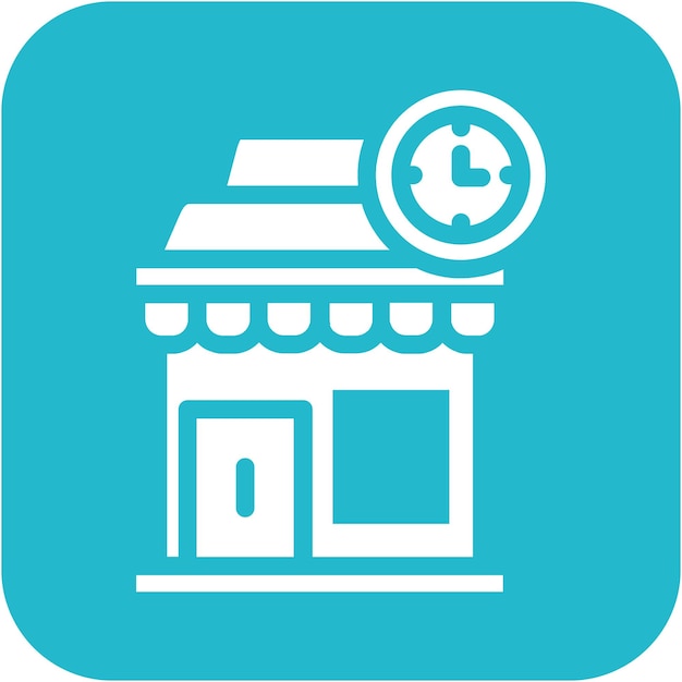 Ilustración vectorial de la tienda de relojes