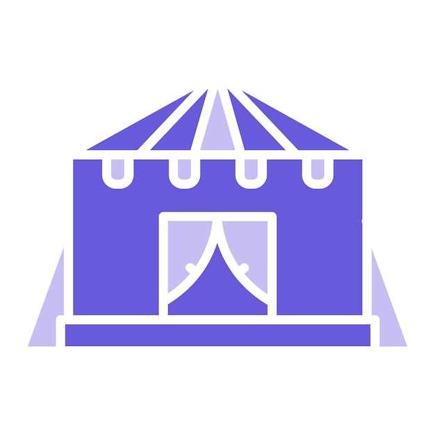Ilustración vectorial de la tienda de verano