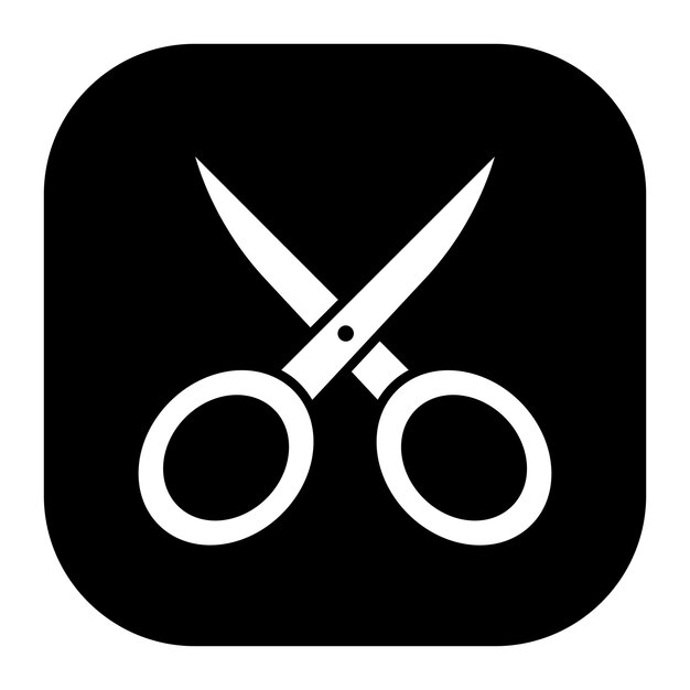 Ilustración vectorial de tijeras