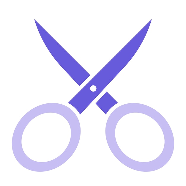 Ilustración vectorial de tijeras