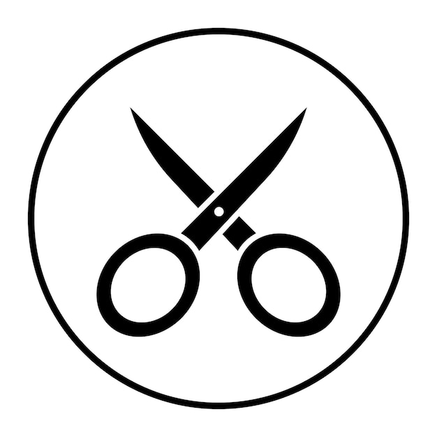 Ilustración vectorial de tijeras