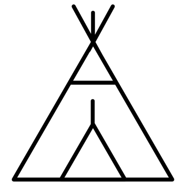 Ilustración vectorial de Tipi