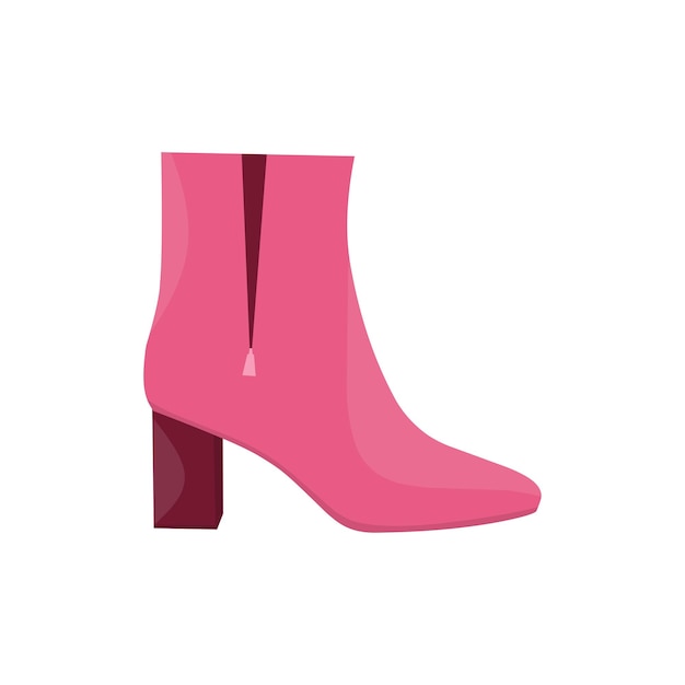 Ilustración vectorial de los tipos de zapatos