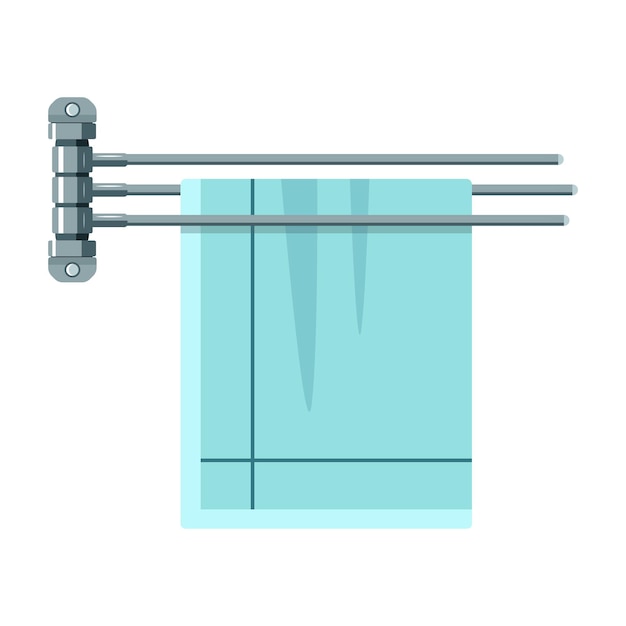Ilustración vectorial de toalla