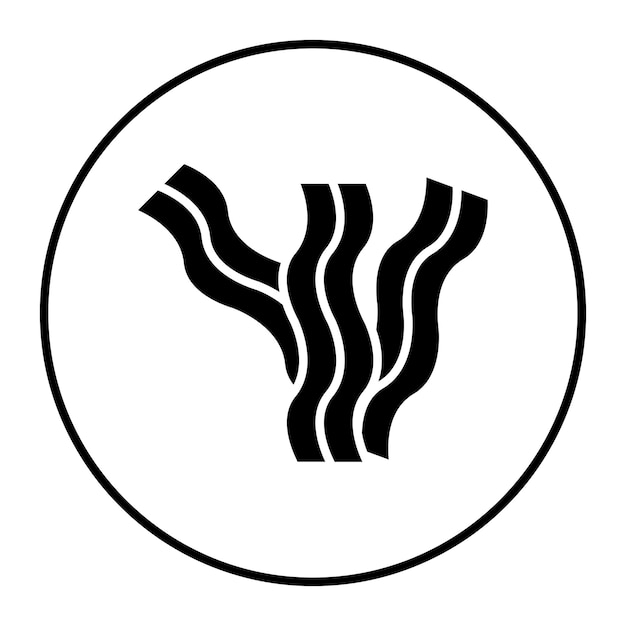 Ilustración vectorial de tocino