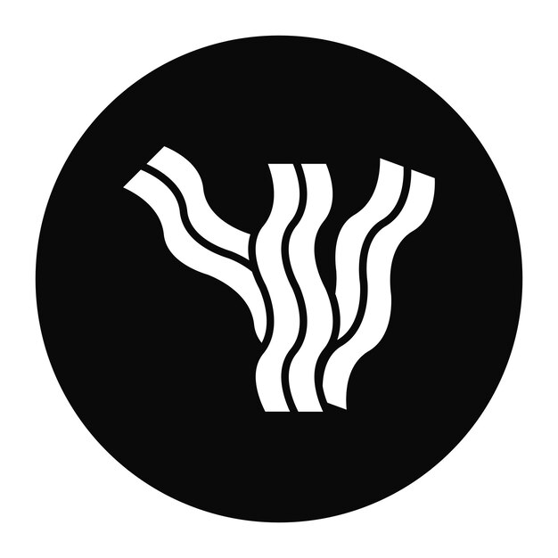 Ilustración vectorial de tocino