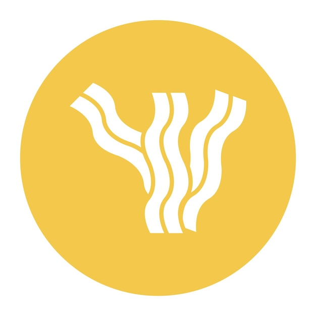 Ilustración vectorial de tocino