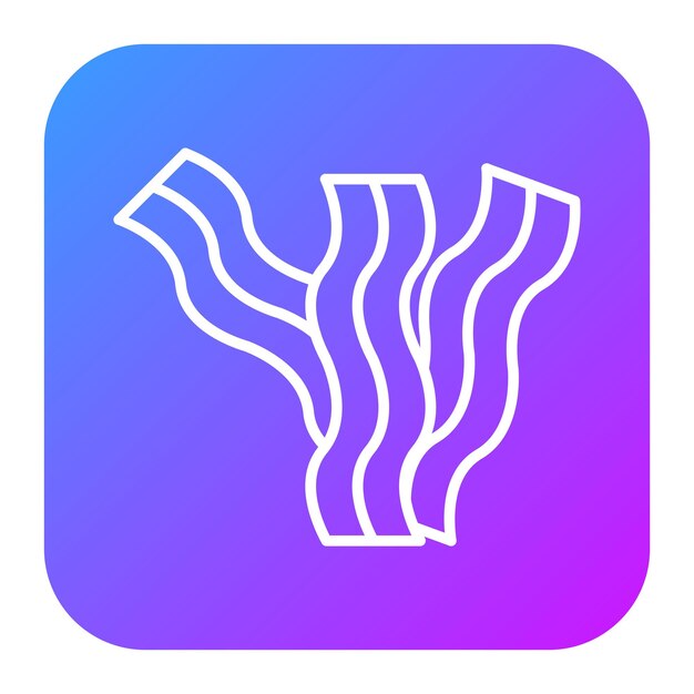 Ilustración vectorial de tocino