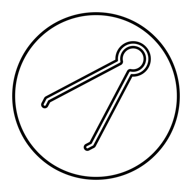 Ilustración vectorial de las tongas
