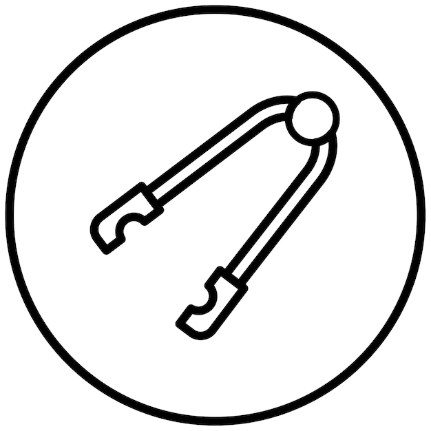 Ilustración vectorial de las tongas