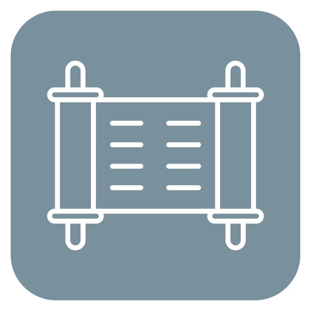 Ilustración vectorial de la Torá