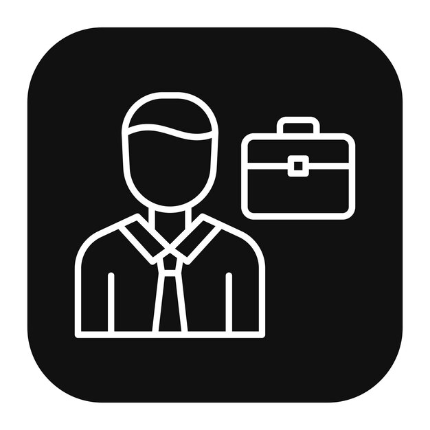 Ilustración vectorial de trabajos