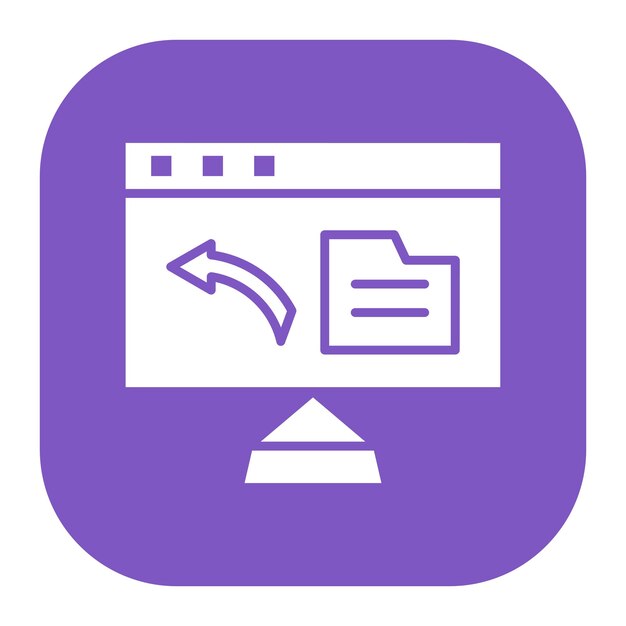 Ilustración vectorial de transferencia de archivos