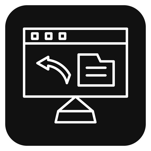 Ilustración vectorial de transferencia de archivos