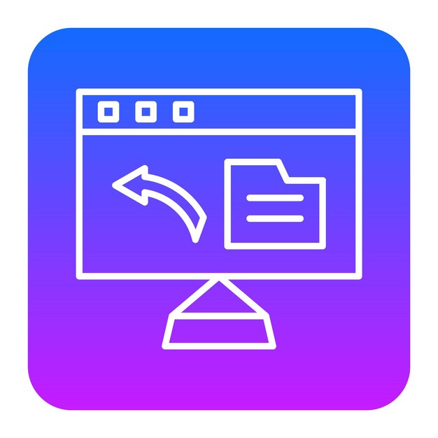 Ilustración vectorial de transferencia de archivos