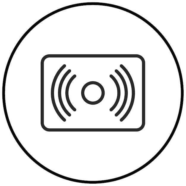Ilustración vectorial de transmisión en vivo