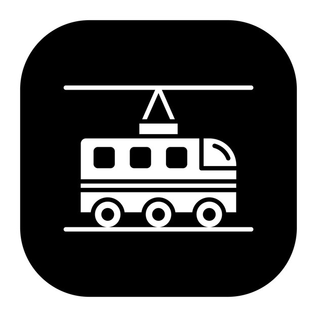 Ilustración vectorial del transporte público