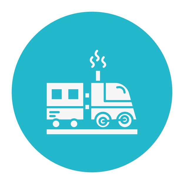 Ilustración vectorial de trenes