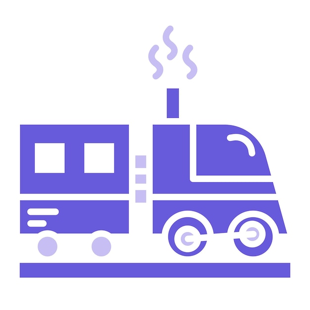 Ilustración vectorial de trenes