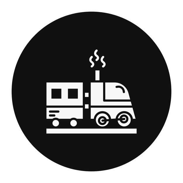 Ilustración vectorial de trenes
