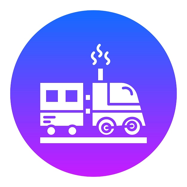 Ilustración vectorial de trenes