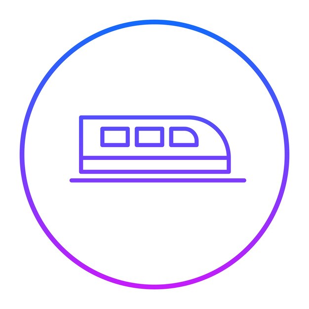 Ilustración vectorial de trenes