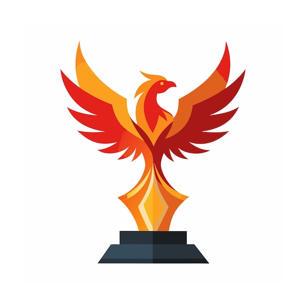 Ilustración vectorial del trofeo