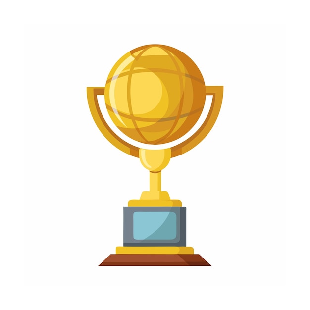 Ilustración vectorial del trofeo