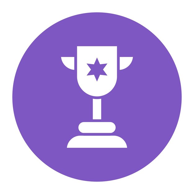 Ilustración vectorial del trofeo