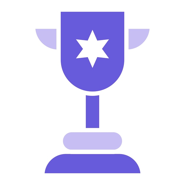 Ilustración vectorial del trofeo