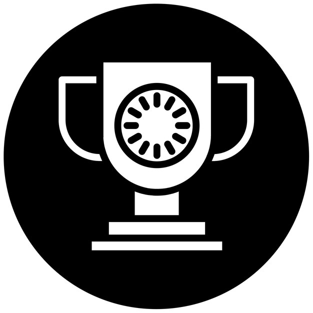 Ilustración vectorial del trofeo