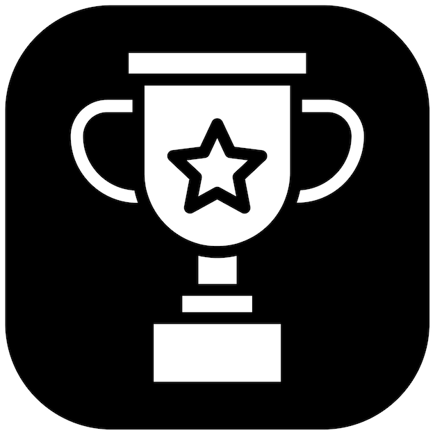 Ilustración vectorial del trofeo