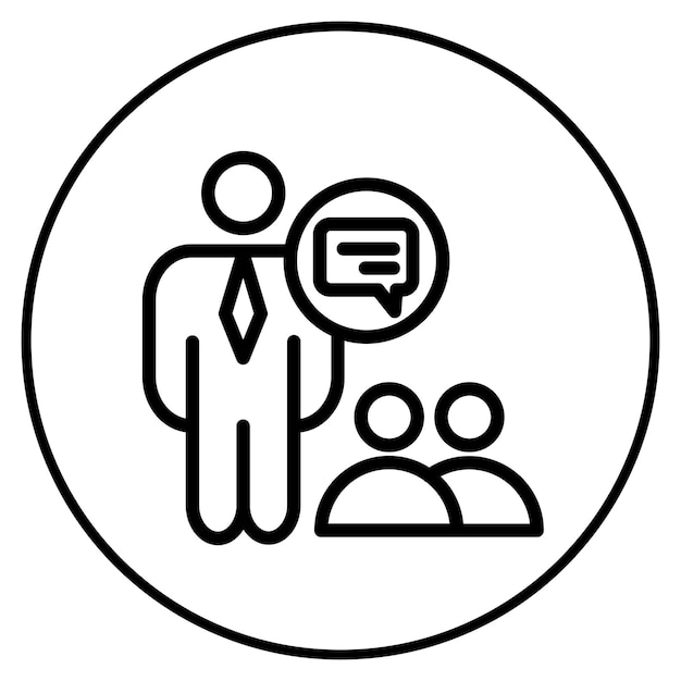 Ilustración vectorial de la tutoría