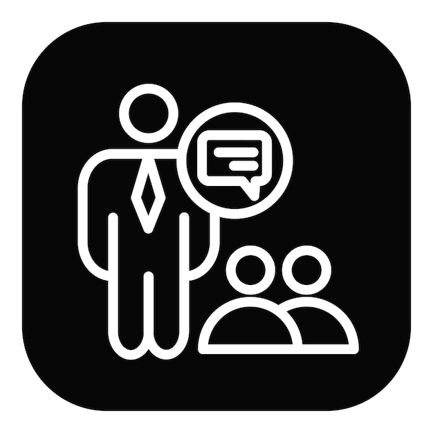 Ilustración vectorial de la tutoría