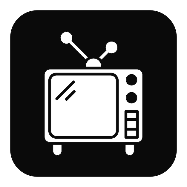 Ilustración vectorial para TV