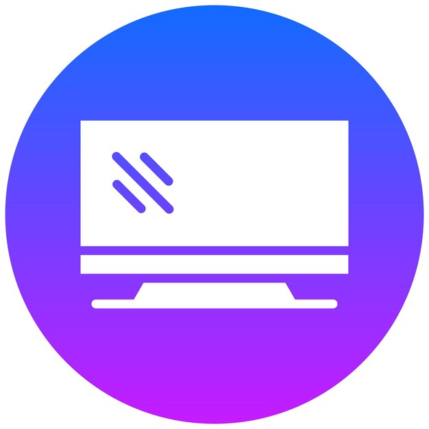 Ilustración vectorial para TV