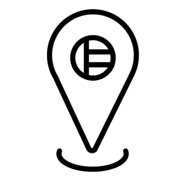 Ilustración vectorial de la ubicación de Dubai