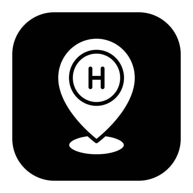 Ilustración vectorial de ubicación
