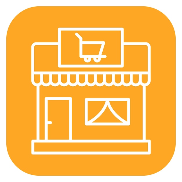 Ilustración vectorial de venta al por menor