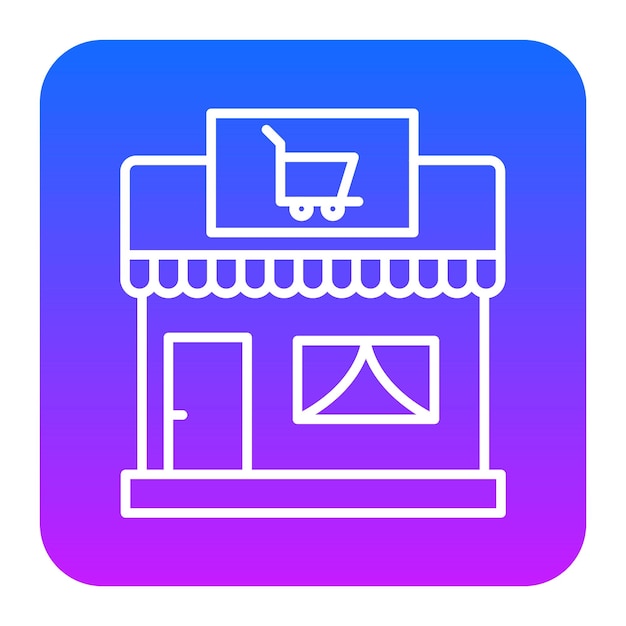 Ilustración vectorial de venta al por menor